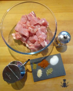 Pork marinade ingredients - easyfrenchcooking.com
