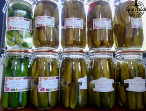 Gherkin jars - easyfrenchcooking.com