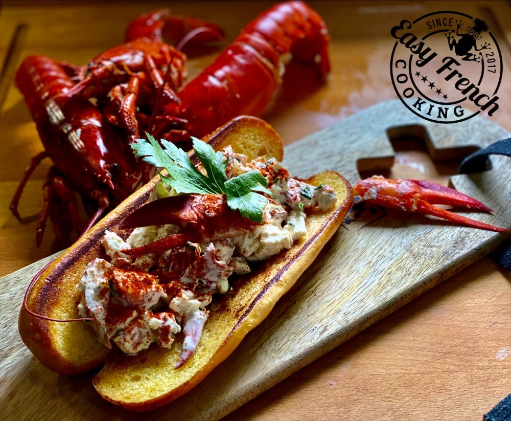 New england lobster roll 2 - easyfrenchcooking.com